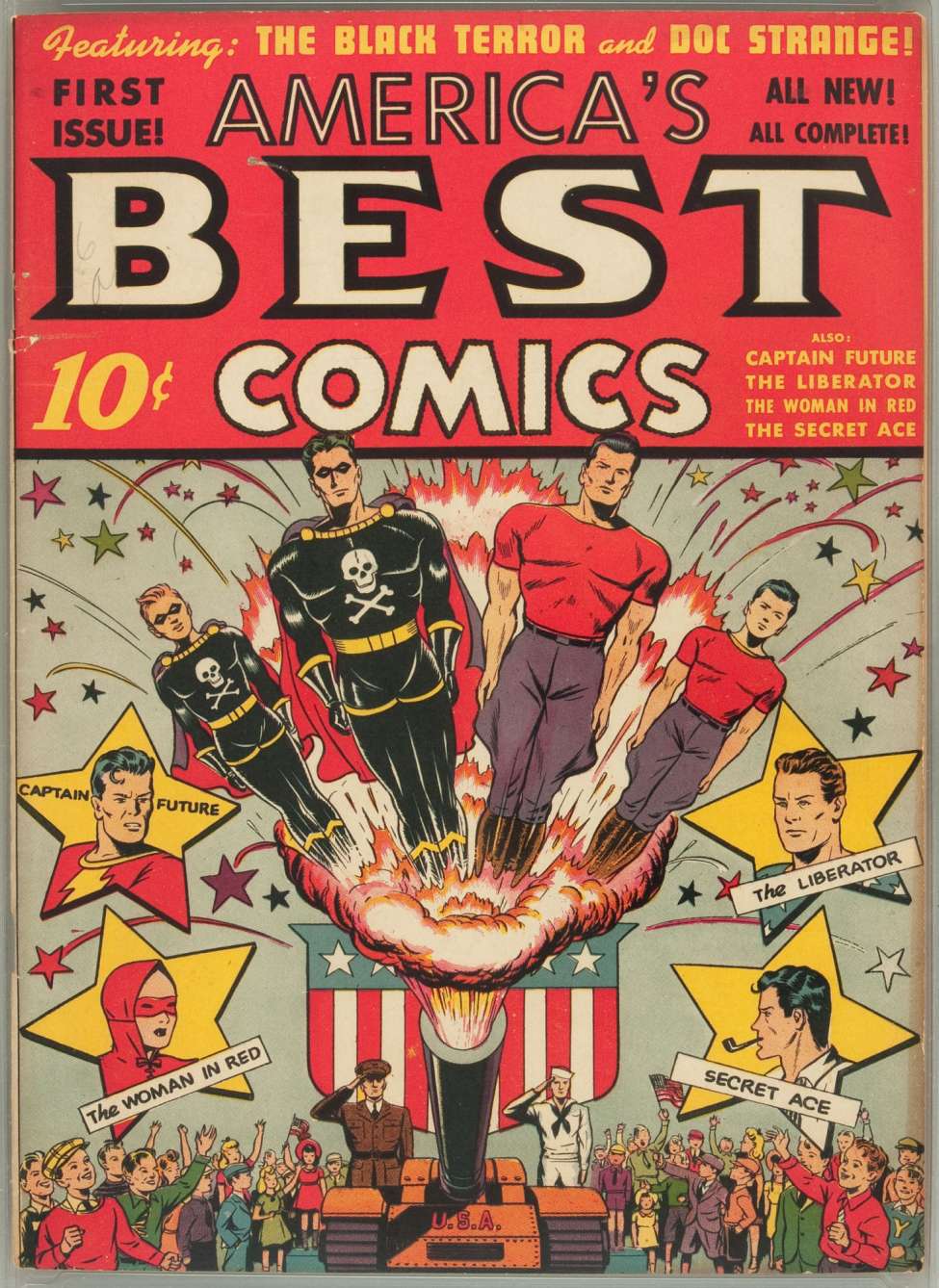 Comic Book Cover For America's Best Comics 1 (paper/4fiche)