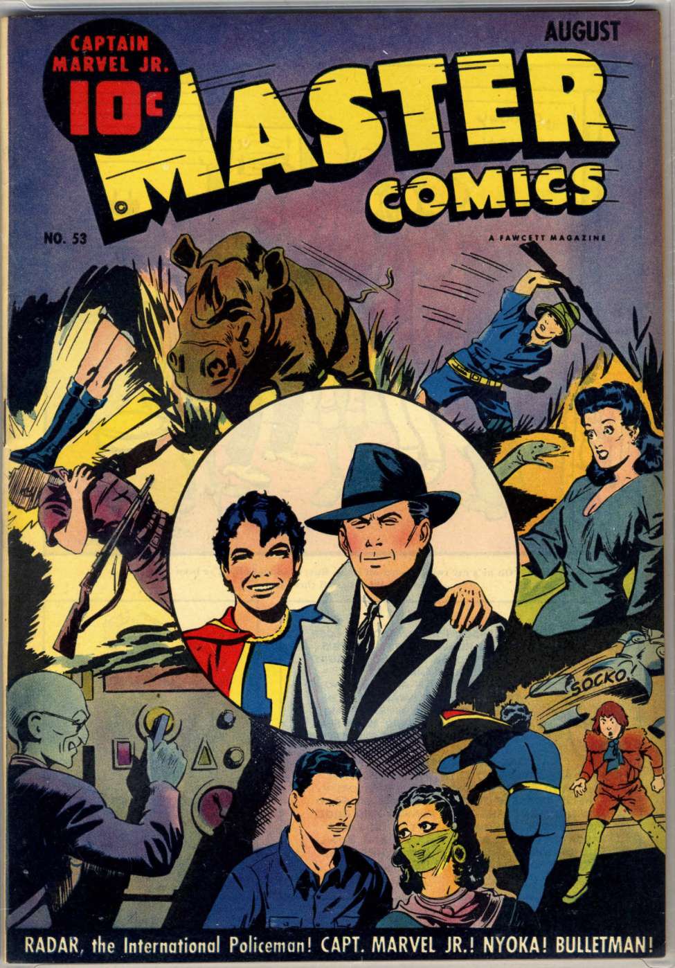 Comic Book Cover For Master Comics 53 (paper/4fiche)