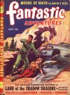 Cover For Fantastic Adventures v3 3 - Land of the Shadow Dragons - Eando Binder