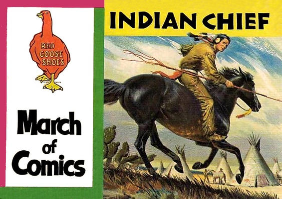 Comic Book Cover For March of Comics 170 - Indian Chief
