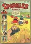 Cover For Sparkler Comics 23