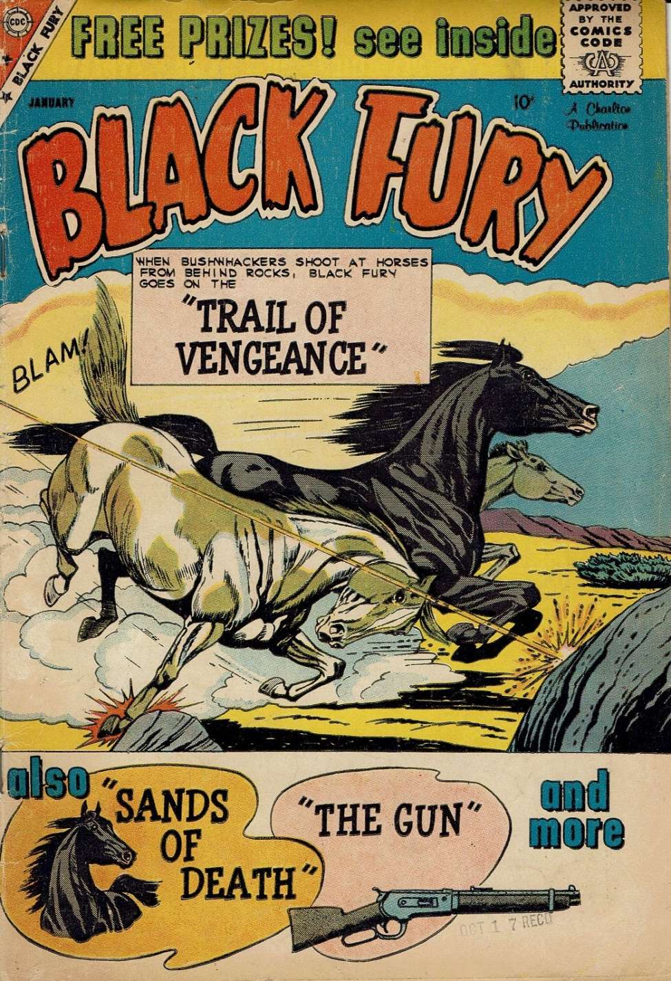 Comic Book Cover For Black Fury 22