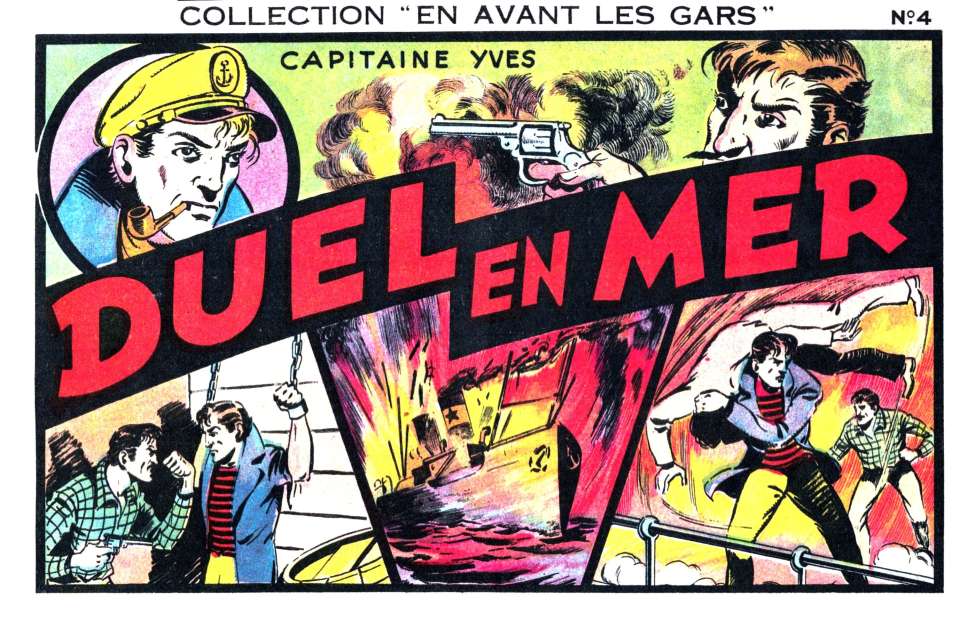 Comic Book Cover For Collection En Avant Les Gars 4 - Duel en Me