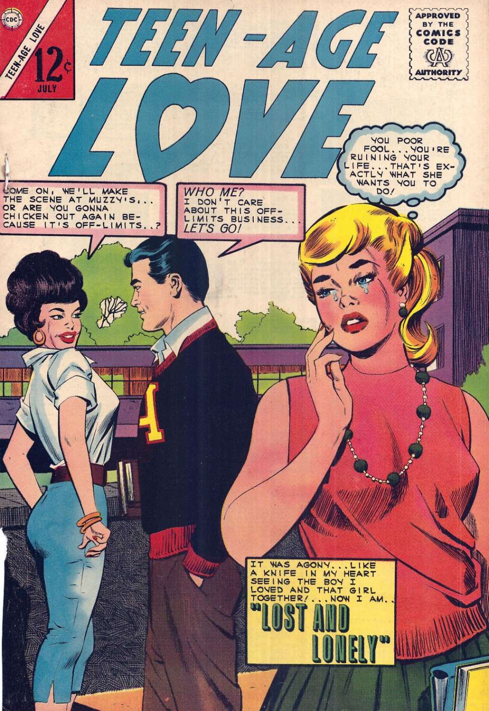 Book Cover For Teen-Age Love 38