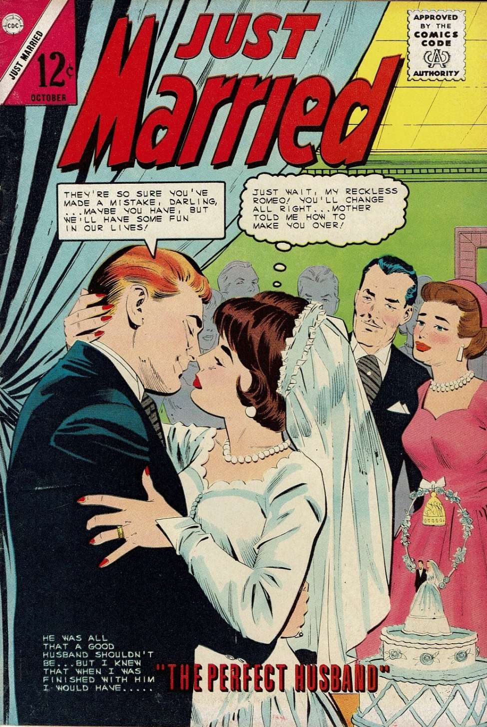 Comic Book Cover For Just Married 38