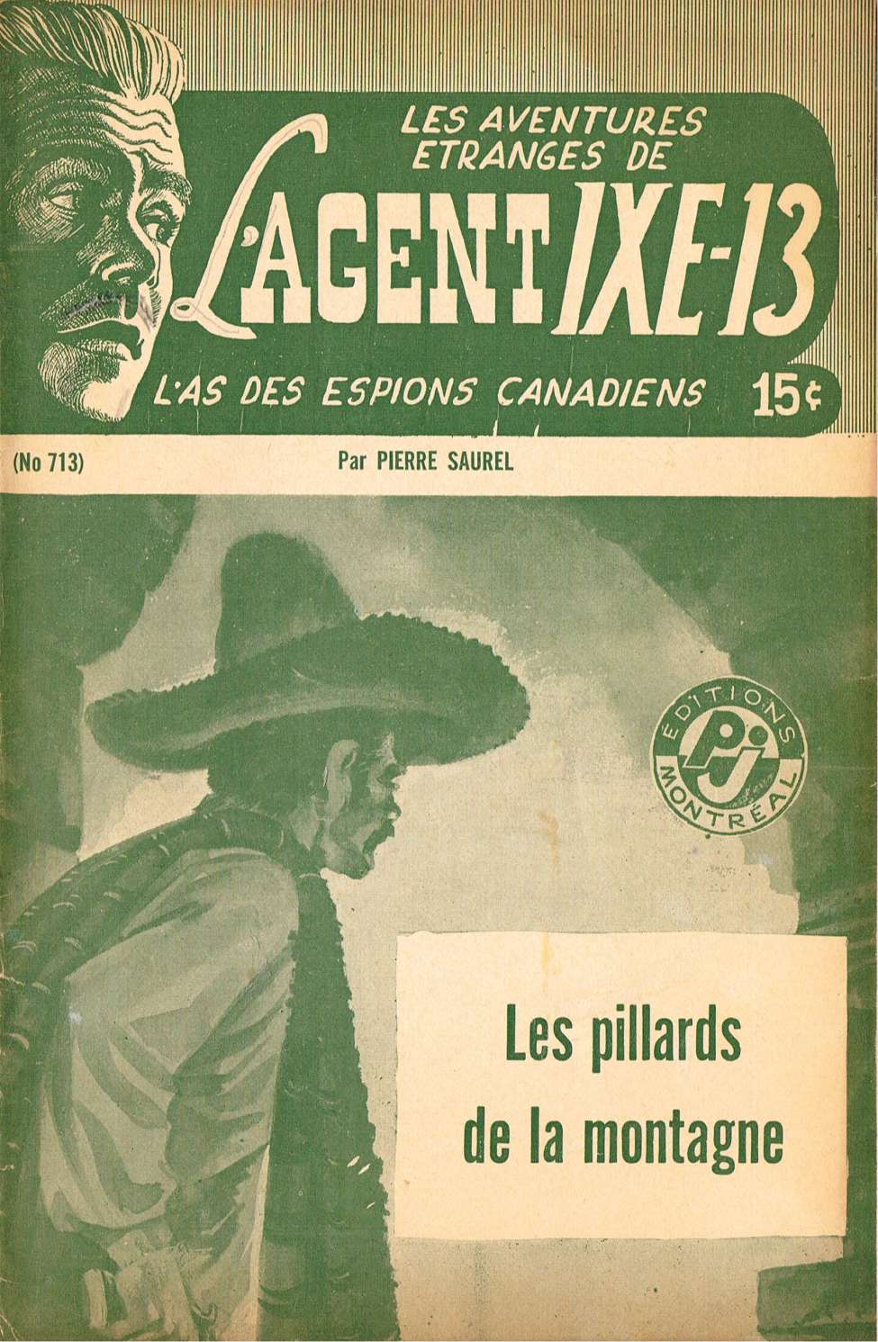 Book Cover For L'Agent IXE-13 v2 713 - Les pillards de la montagne