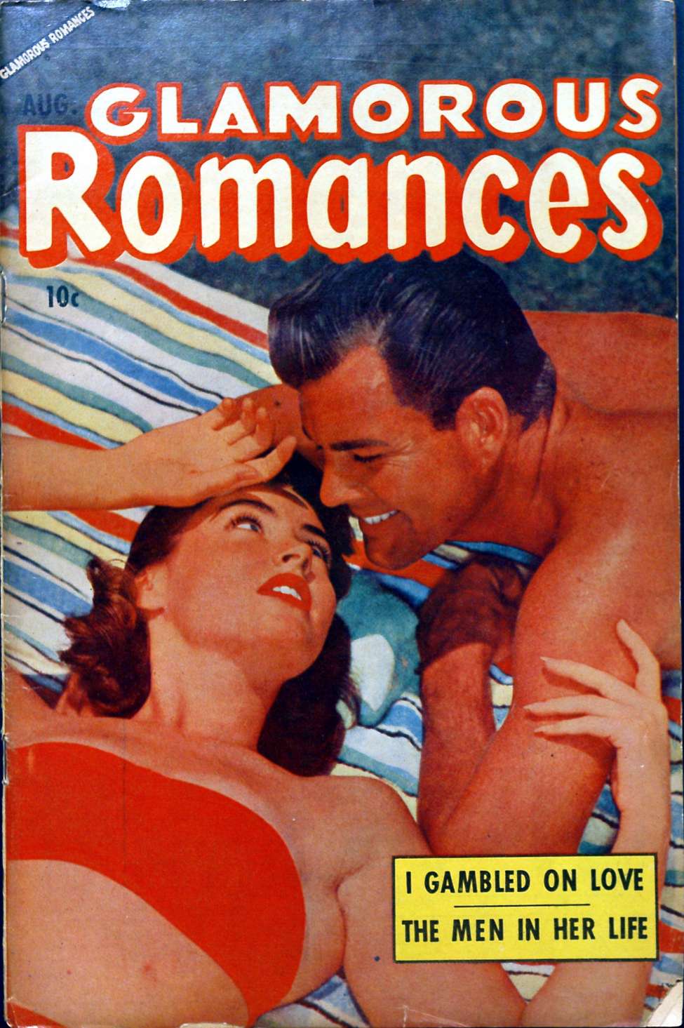 Comic Book Cover For Glamorous Romances 70