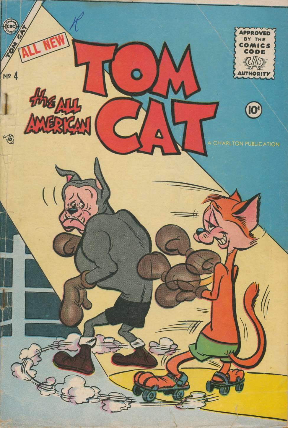 Comic Book Cover For Tom Cat 4