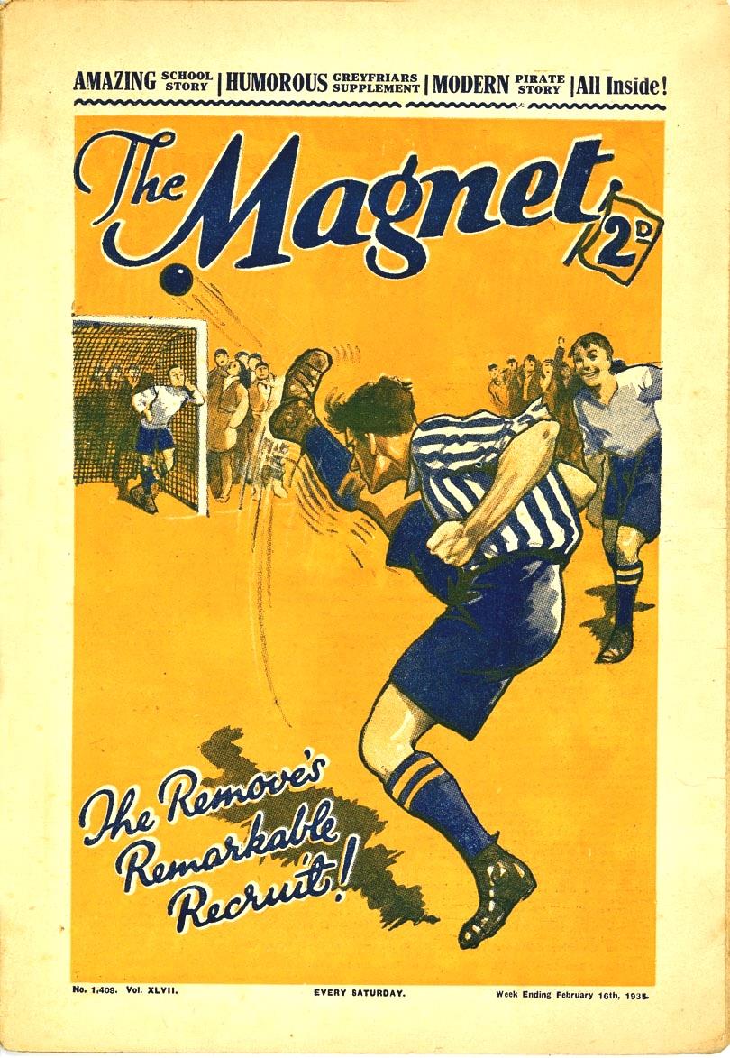 Book Cover For The Magnet 1409 - The Remove's Remarkable Recruit!