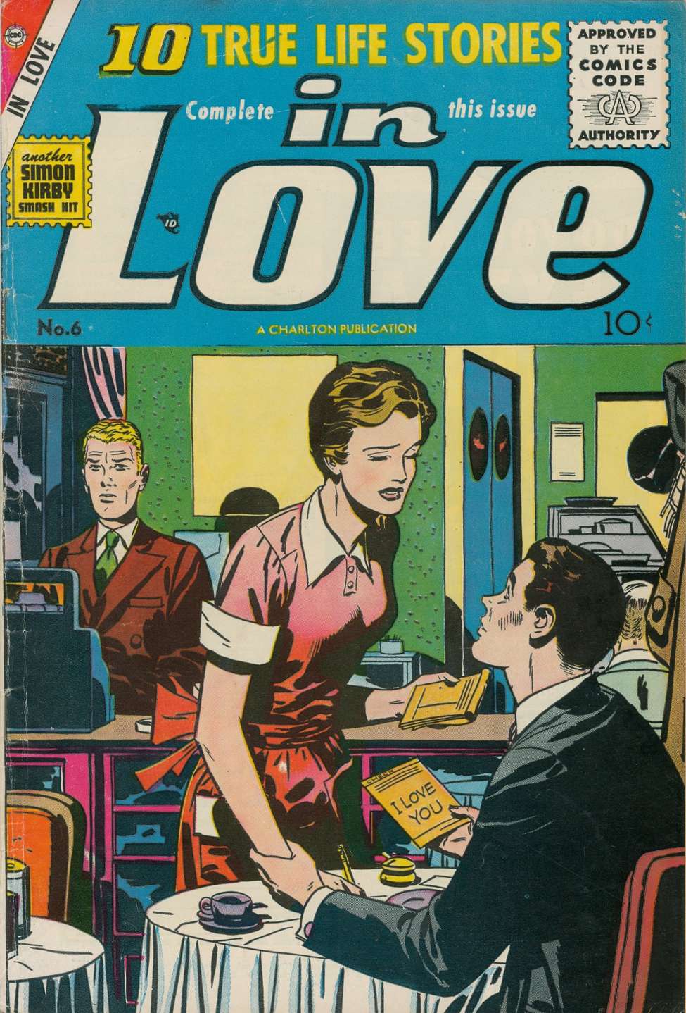 Comic Book Cover For In Love 6