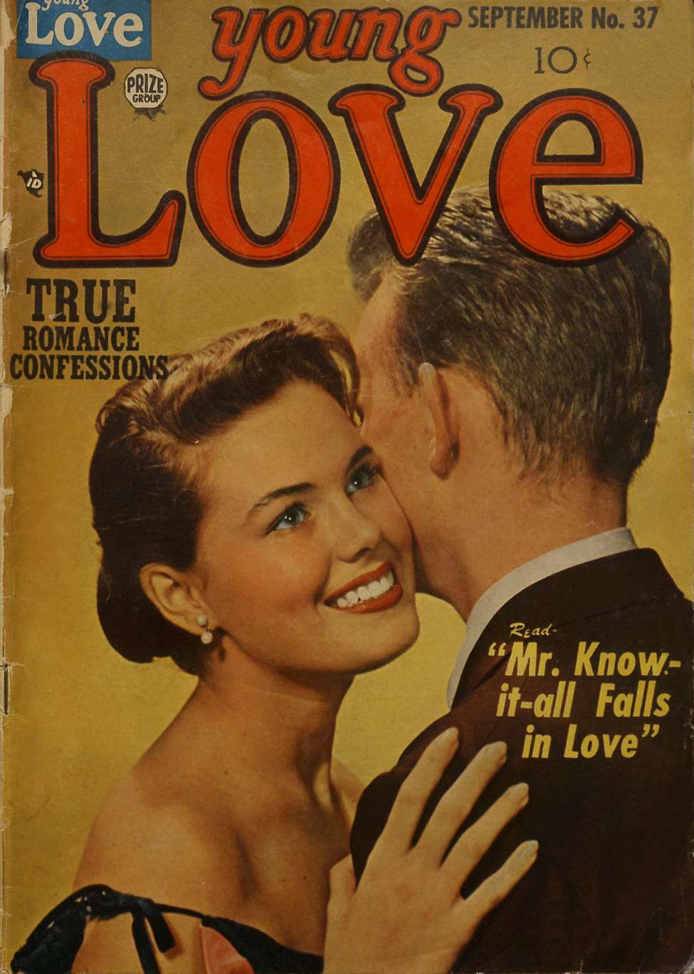 Comic Book Cover For Young Love 37