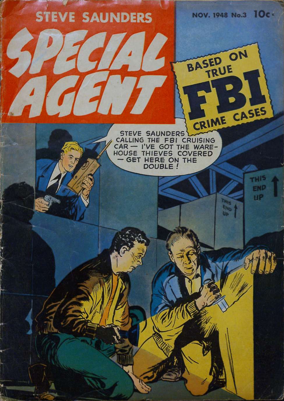 Comic Book Cover For Special Agent 3