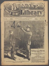 Large Thumbnail For Beadle's Half Dime Library 502 - Branded Ben, the Night Ferret