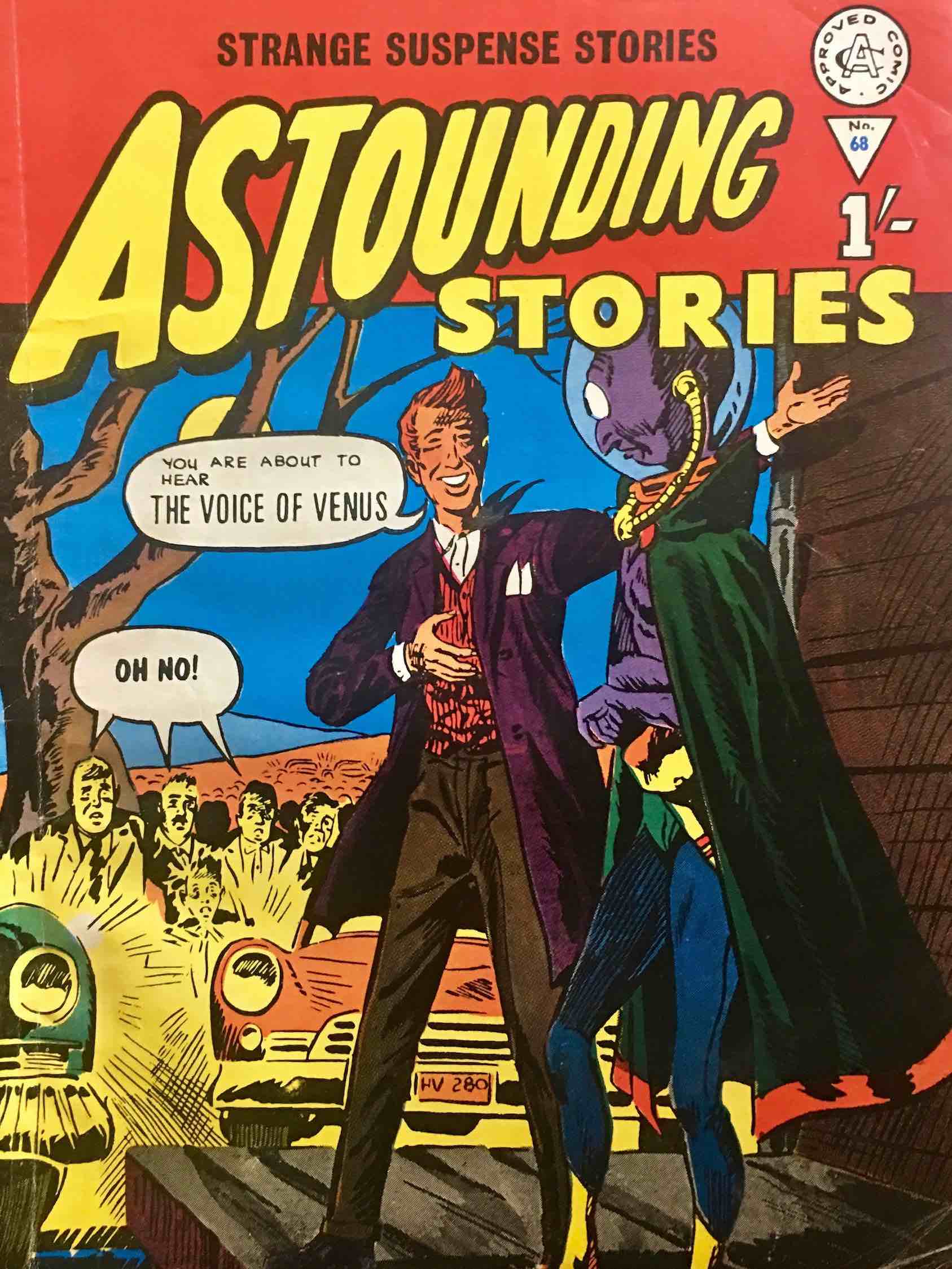 Book Cover For Astounding Stories 68