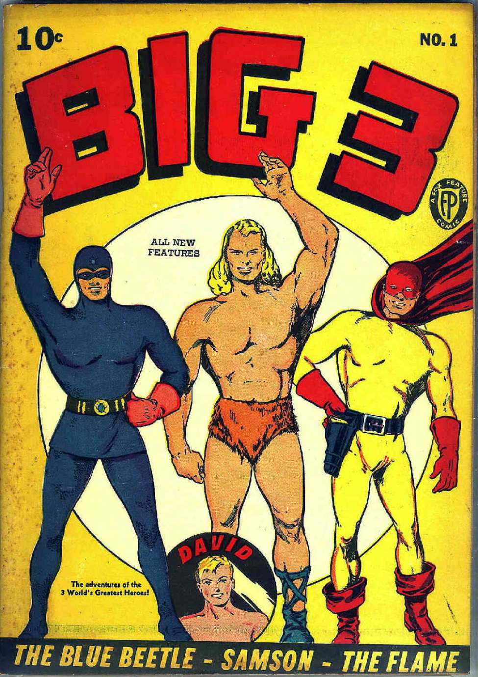 Comic Book Cover For Big 3 1 (paper/5fiche)