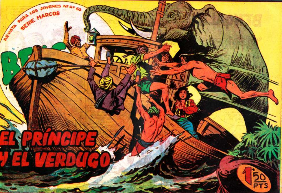 Comic Book Cover For Bengala 45 - El Principe Y El Verdugo