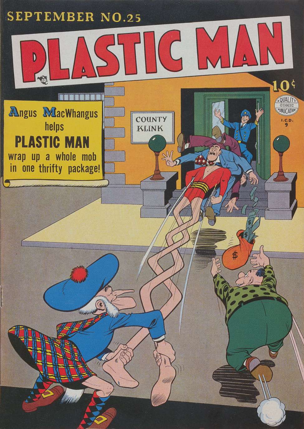 Book Cover For Plastic Man 25 (alt) - Version 2