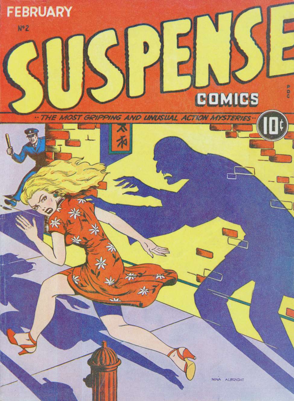 Book Cover For Suspense Comics 2 - Version 2