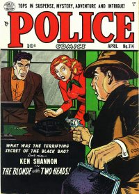 Large Thumbnail For Police Comics 114 - Version 3