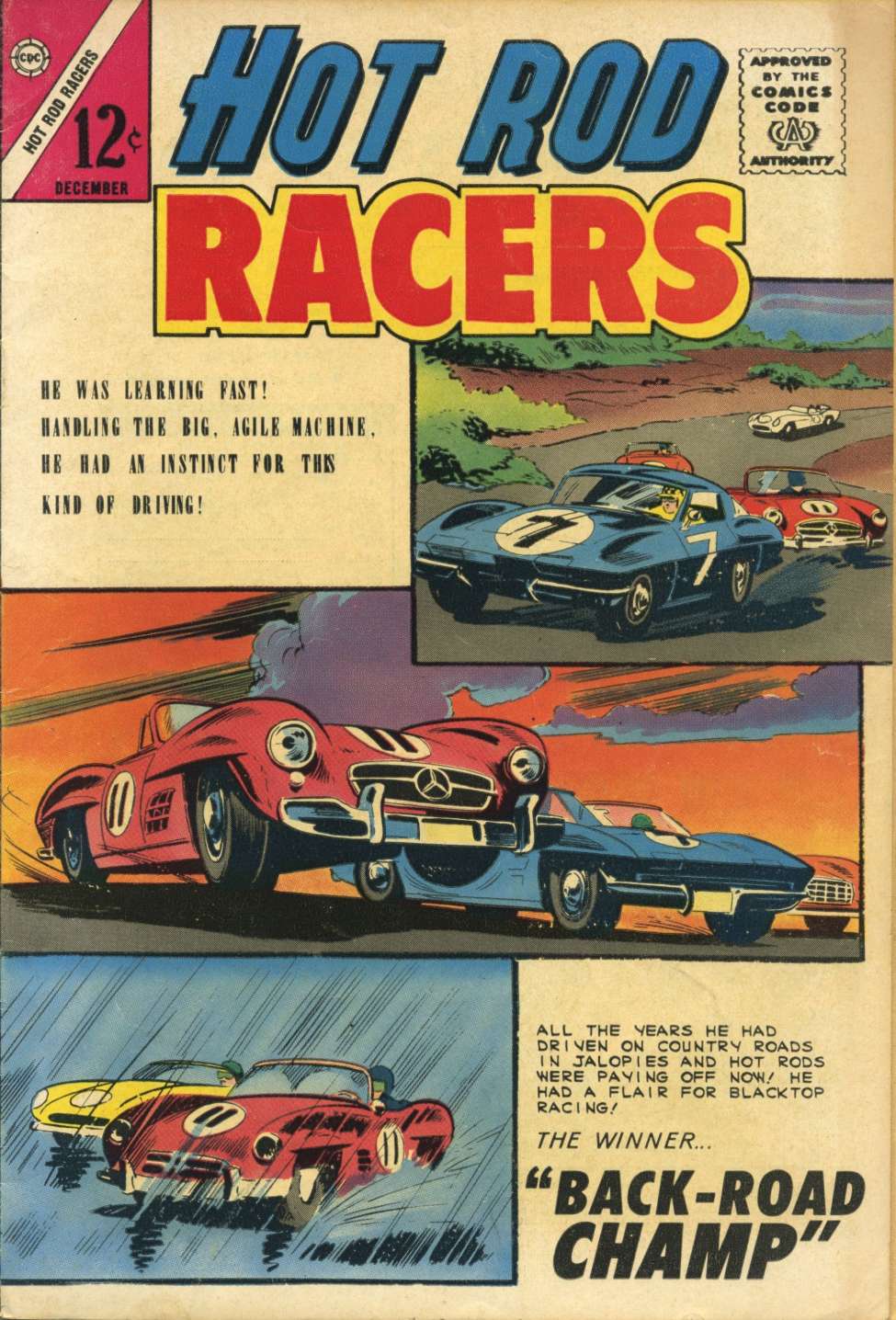 Comic Book Cover For Hot Rod Racers 1