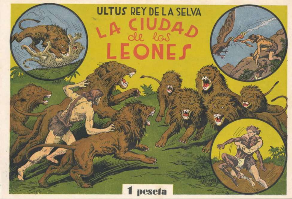 Book Cover For Ultus 1 - La Ciudad de los Leones