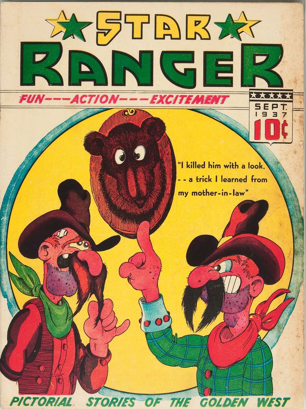 Comic Book Cover For Star Ranger 6