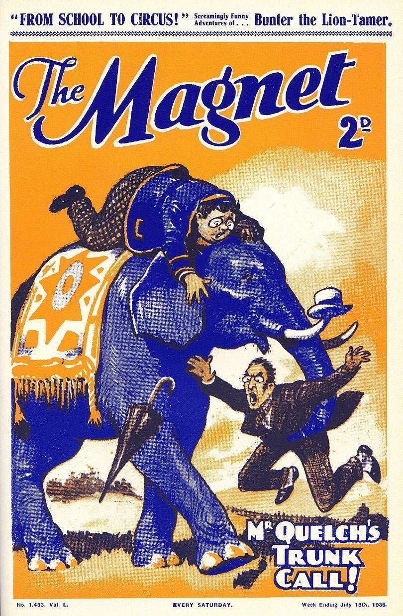 Book Cover For The Magnet 1483 - From School to Circus!