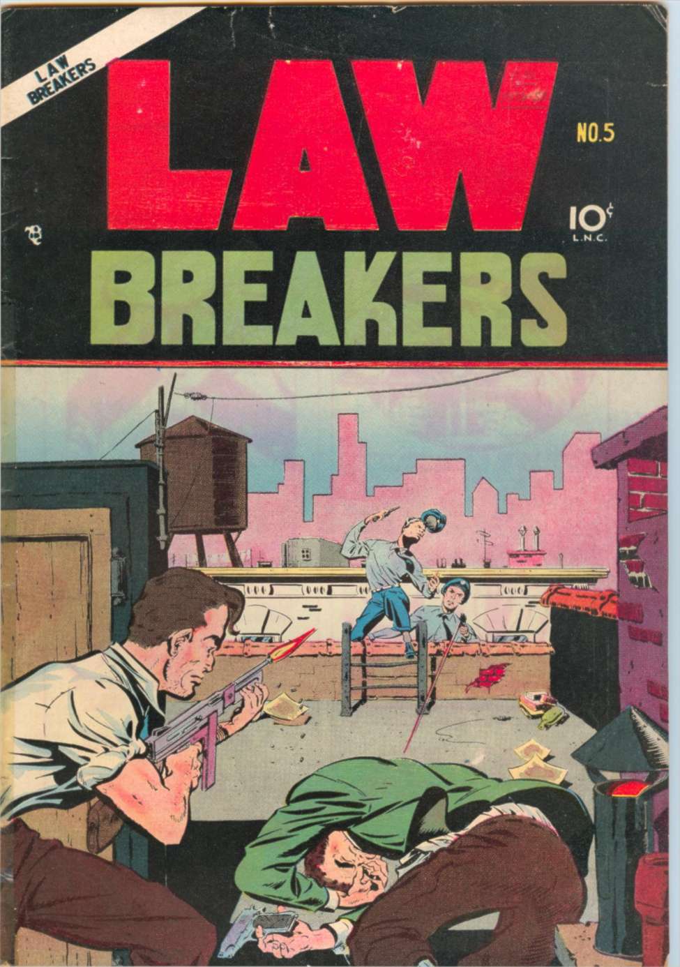 Comic Book Cover For Lawbreakers 5