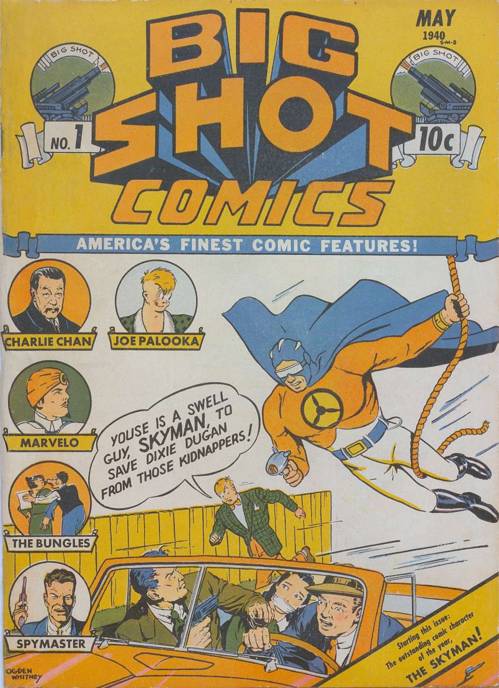 Comic Book Cover For Big Shot 1 (alt) - Version 2