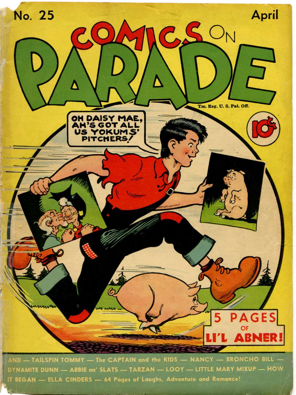 Book Cover For Comics on Parade 25