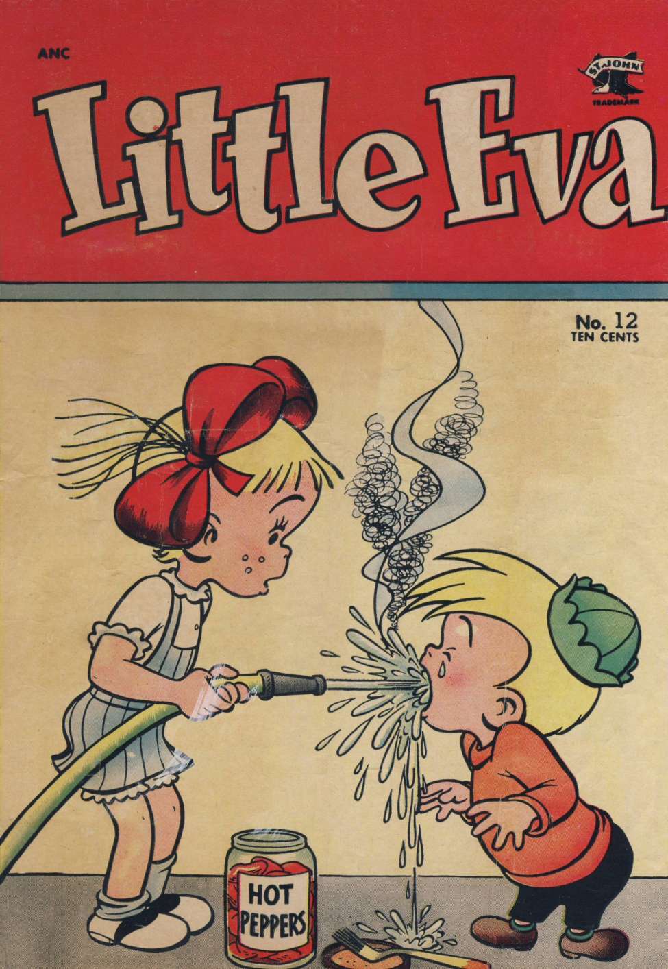 Comic Book Cover For Little Eva 12