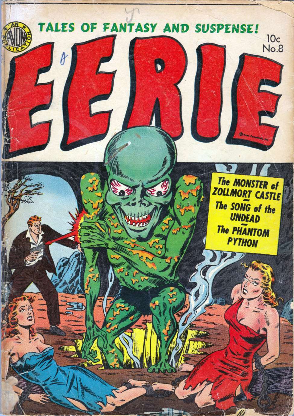 Book Cover For Eerie 8