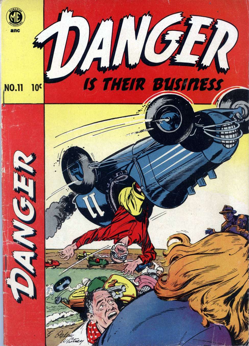 Book Cover For Danger is Their Business 11