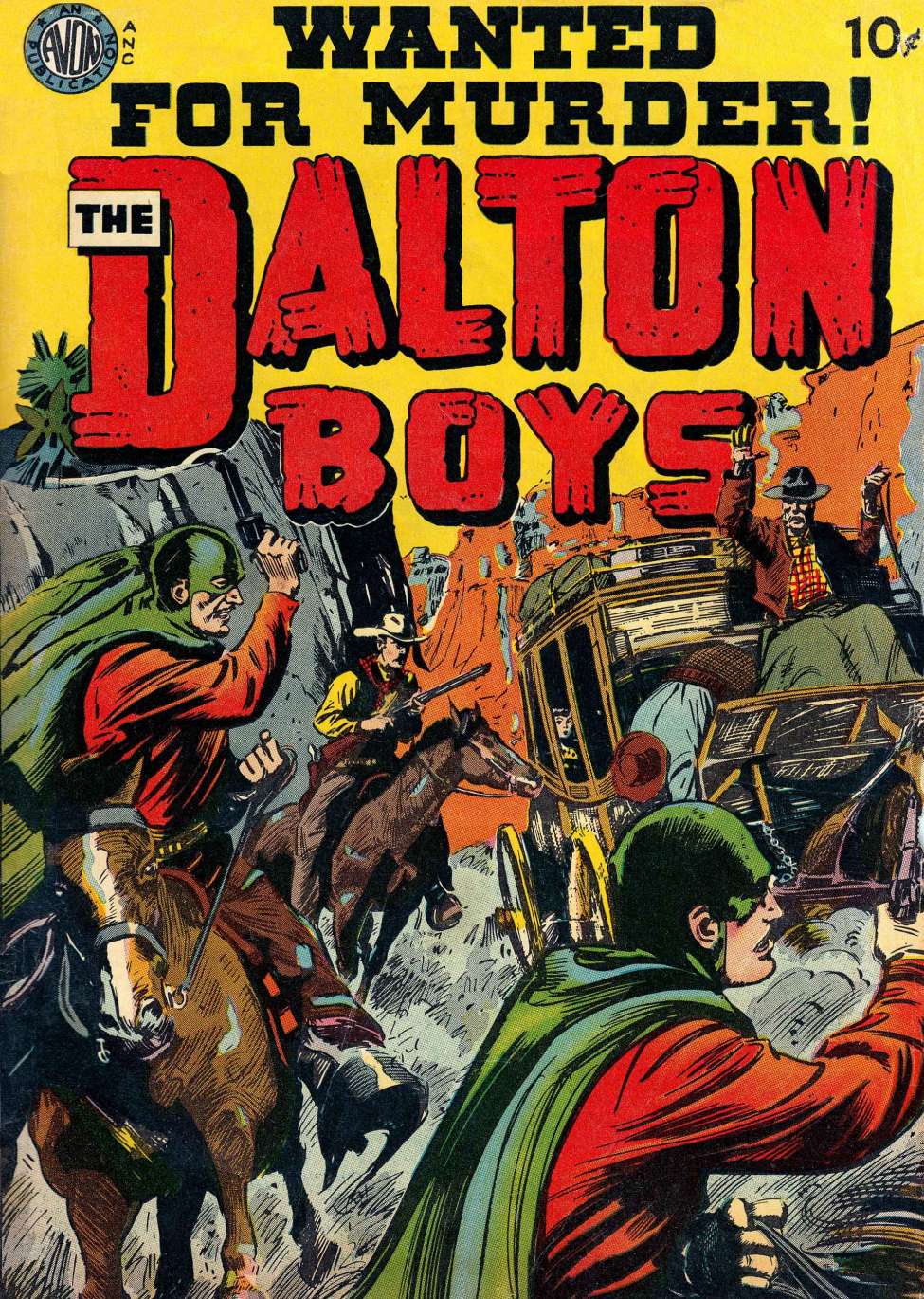 Comic Book Cover For The Dalton Boys 1 - Version 2