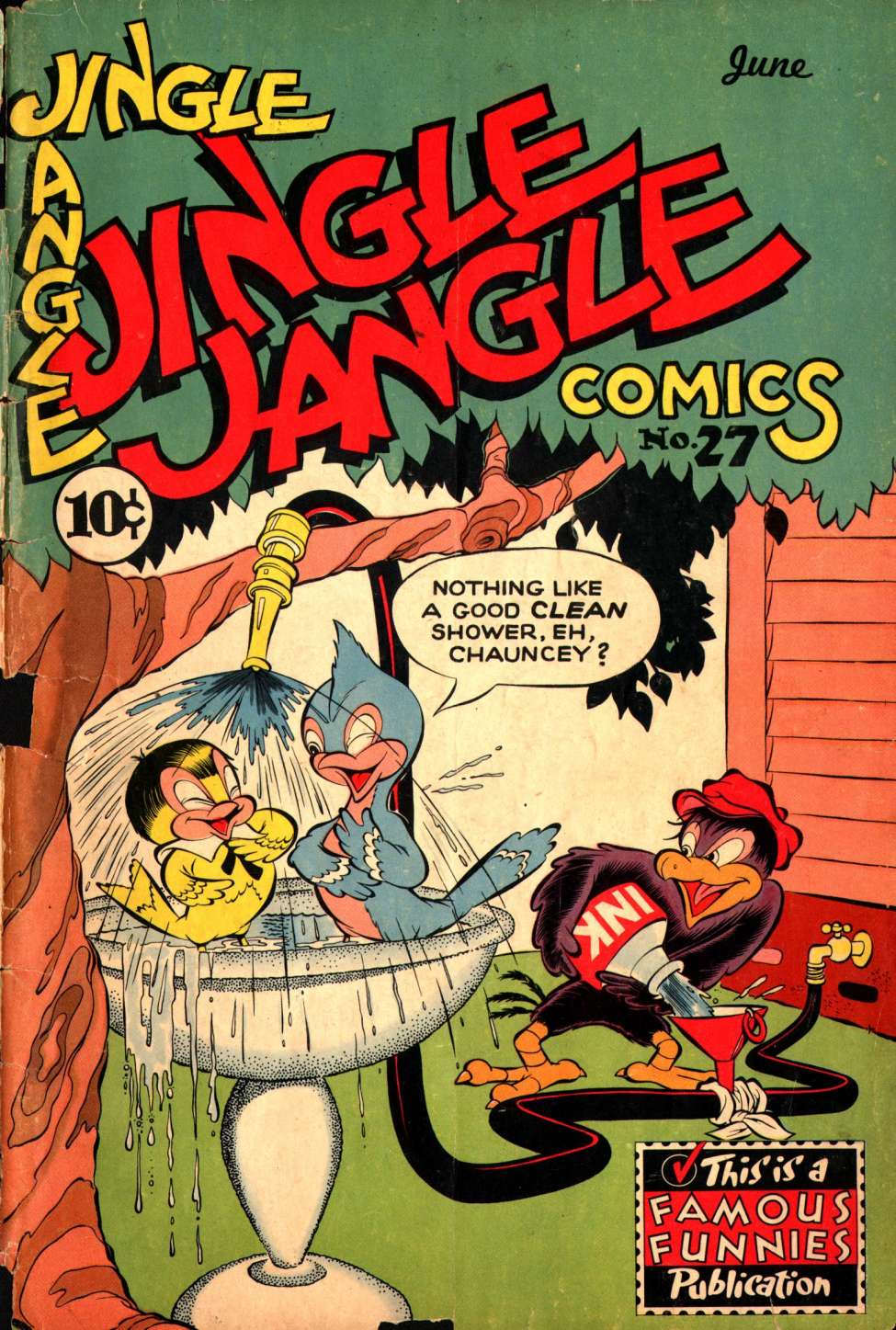 Comic Book Cover For Jingle Jangle Comics 27