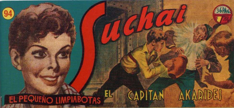 Comic Book Cover For Suchai 94 - El Capitán Akárides
