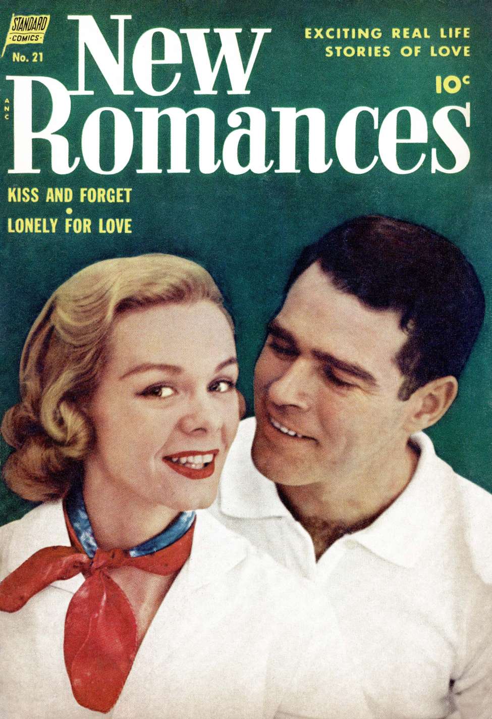 Comic Book Cover For New Romances 21