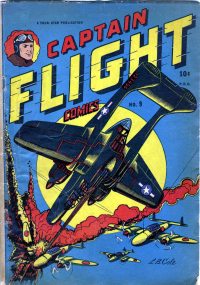 Large Thumbnail For Captain Flight Comics 9 - Version 1