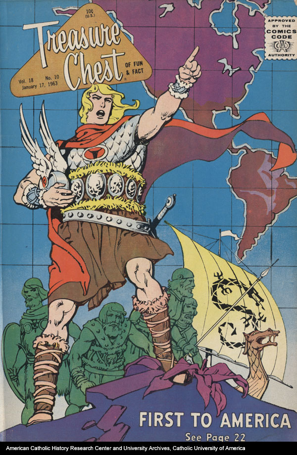 Comic Book Cover For Treasure Chest of Fun and Fact v18 10