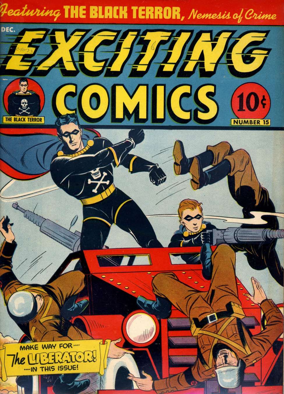 Book Cover For Exciting Comics 15 - Version 1