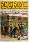 Cover For Secret Service 128 - The Bradys and Bad Man Smith