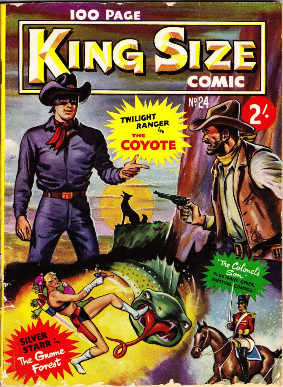 Book Cover For King Size Comic 24