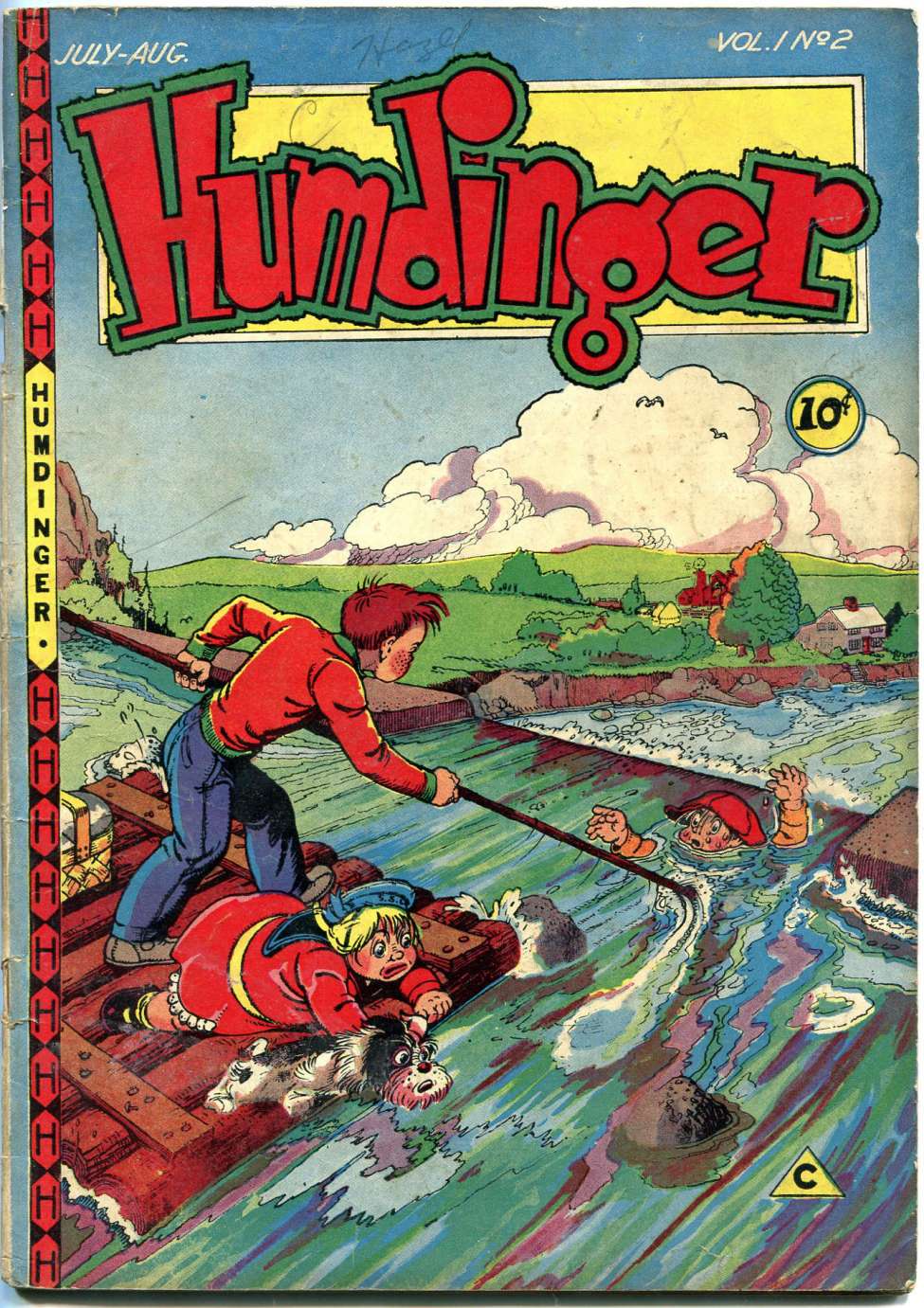 Book Cover For Humdinger v1 2