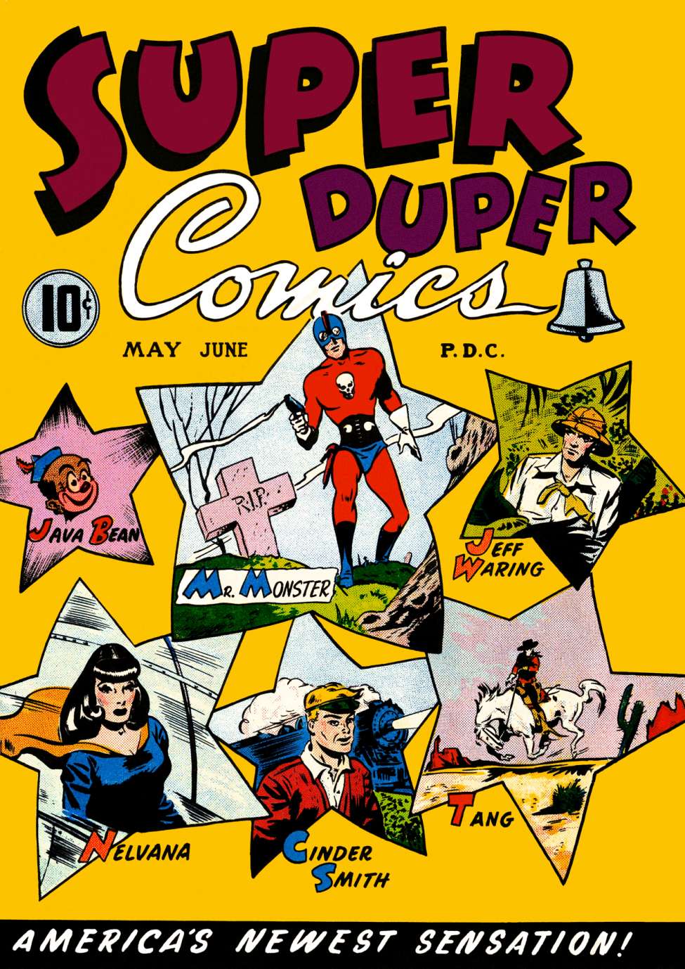 Book Cover For Super Duper Comics 3