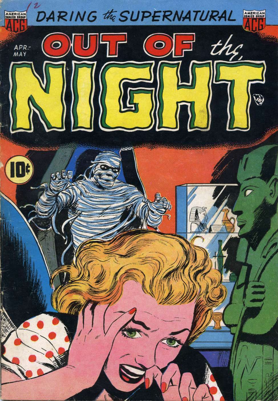 Comic Book Cover For Out of the Night 2