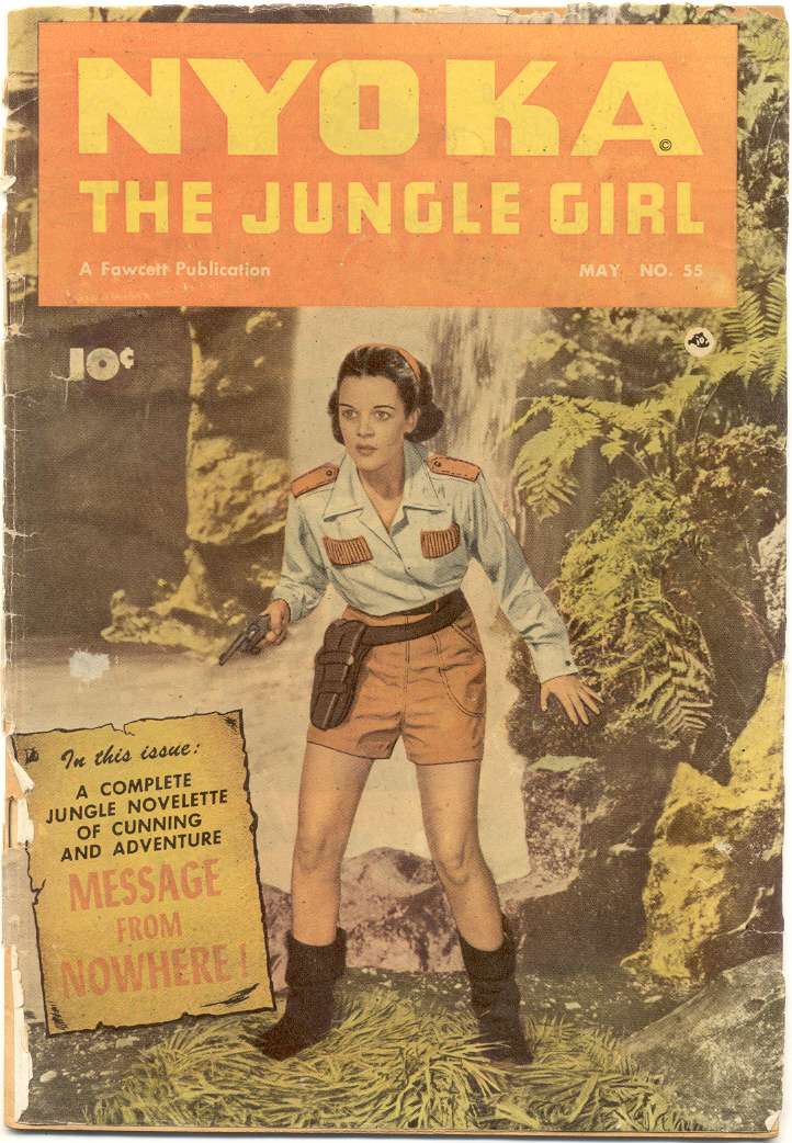 Book Cover For Nyoka the Jungle Girl 55 - Version 1