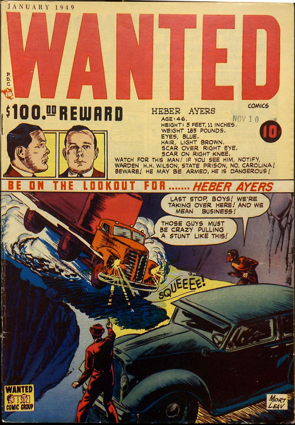 Book Cover For Wanted Comics 17 (alt) - Version 2