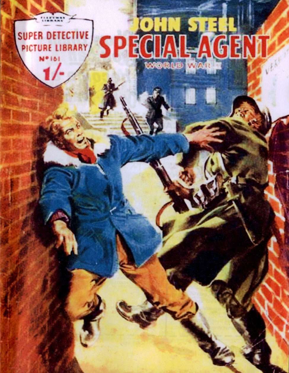 Book Cover For Super Detective Library 161 - John Steel Special Agent