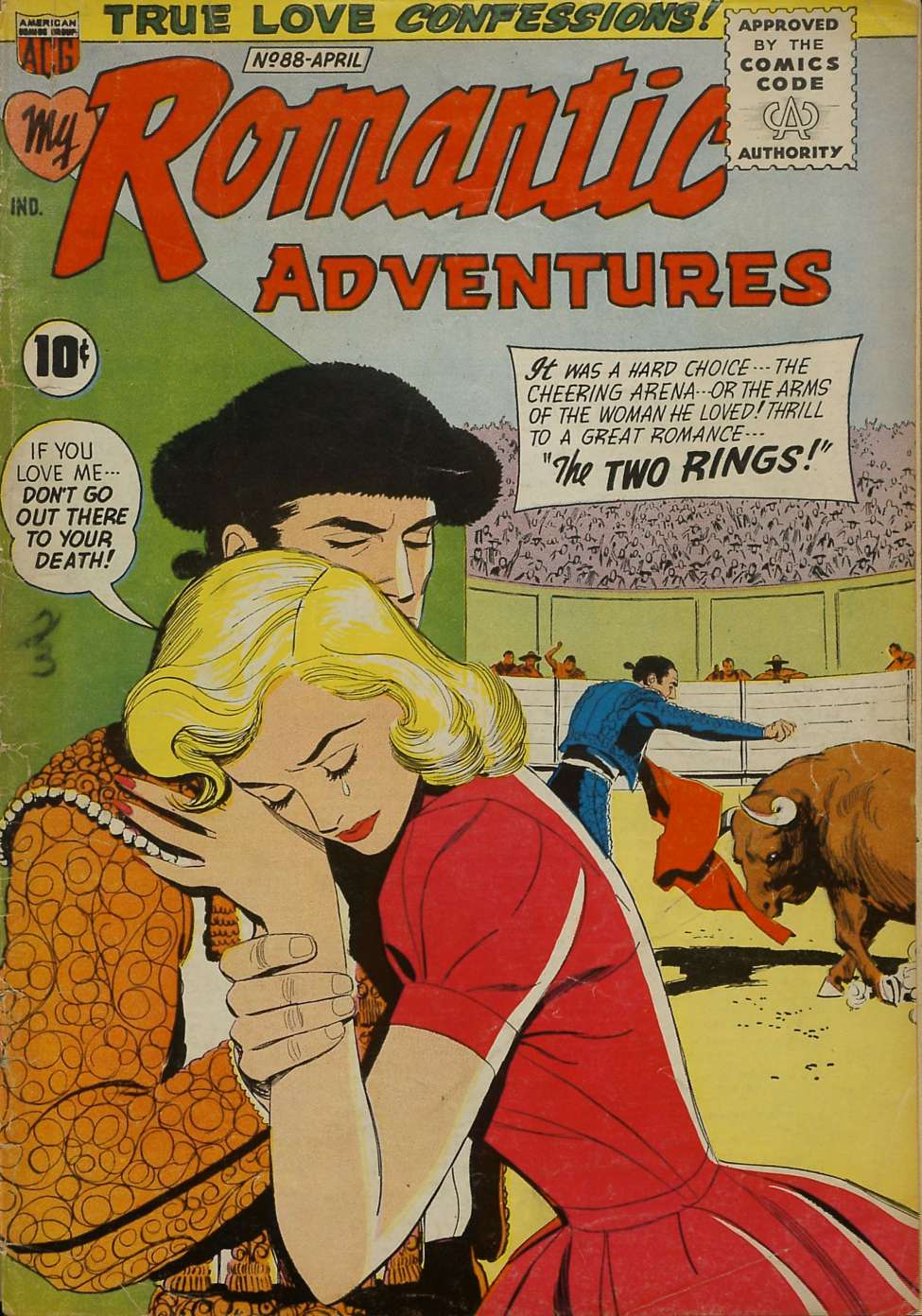 Comic Book Cover For My Romantic Adventures 88