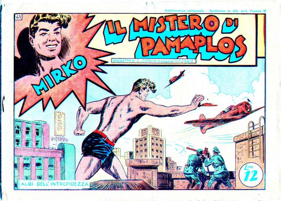 Comic Book Cover For Mirko 45 - Il Mistero Di Pamaplos